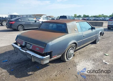 1984 Buick Riviera z USA, uszkodzony, nr VIN 1G4AZ57Y5EE411516